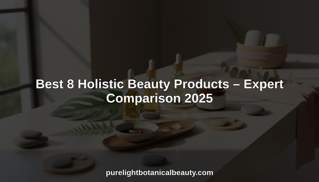 Best 8 Holistic Beauty Products – Expert Comparison 2025