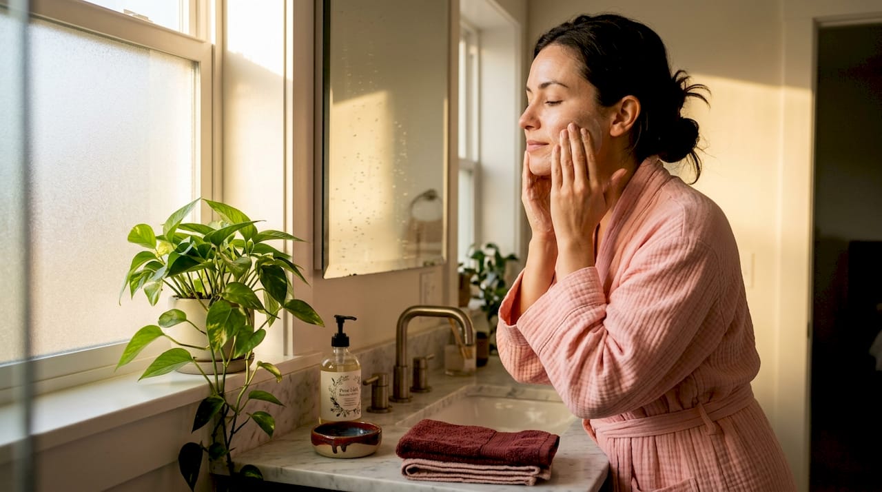 How to create a holistic beauty ritual for sensitive skin