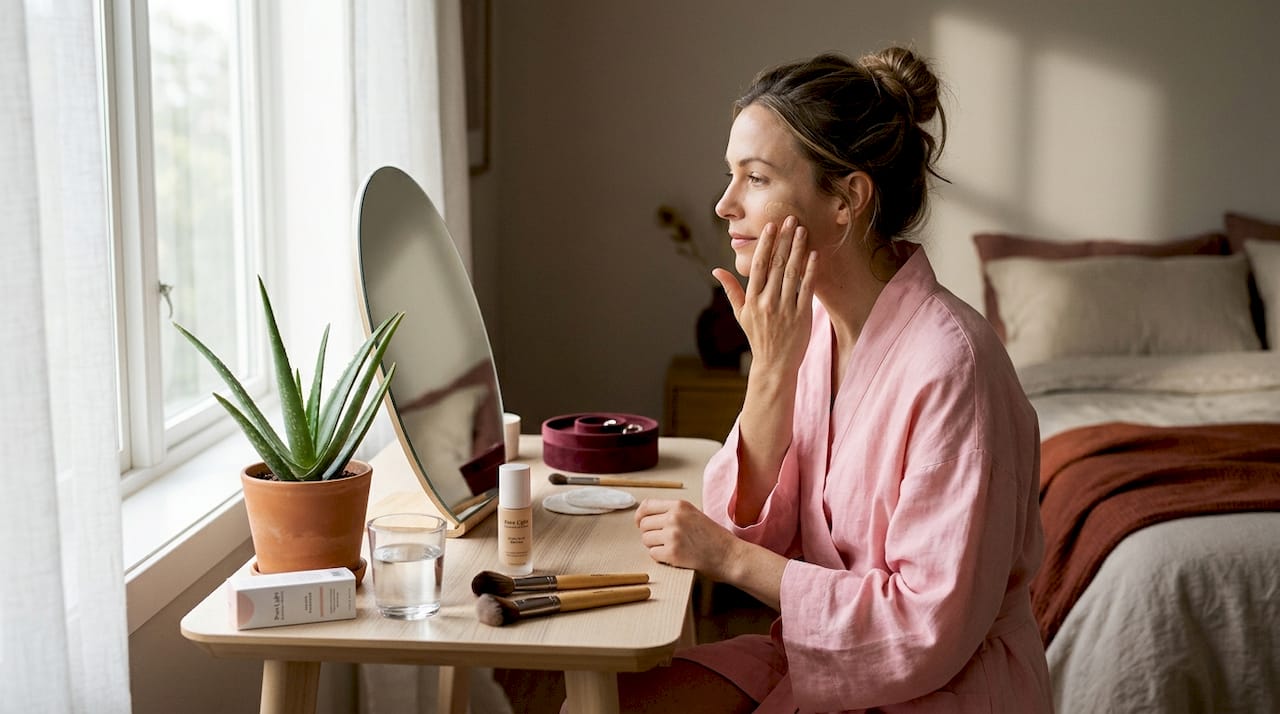 Blend Natural Makeup Flawlessly for Sensitive Skin Health