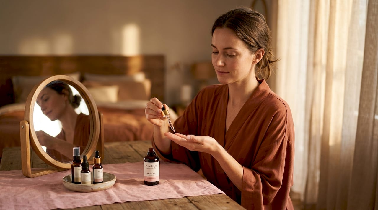How to use facial oils safely for sensitive skin