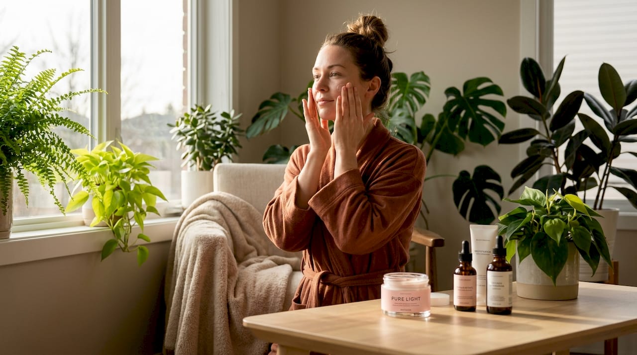 How to build a soulful skincare routine for sensitive skin