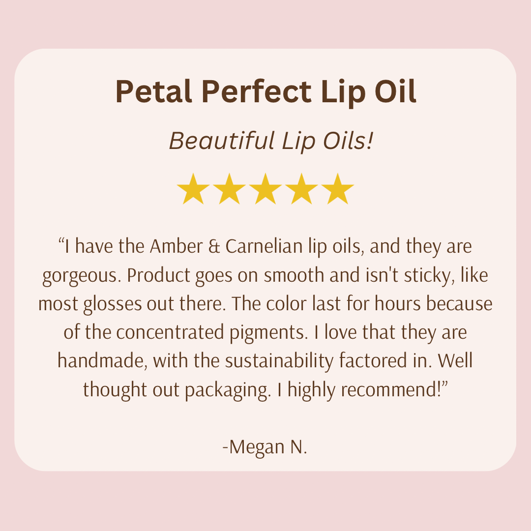 Decoding the Elements of a Great Lip Oil: Pure Light Botanical Beauty's Petal Perfect Lip Oil