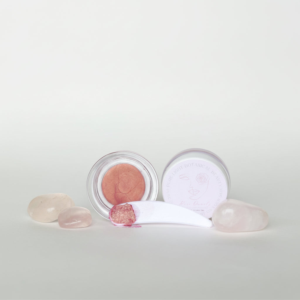 Botanical Creme Blush Rose Quartz nourishing versatile cosmetics 
