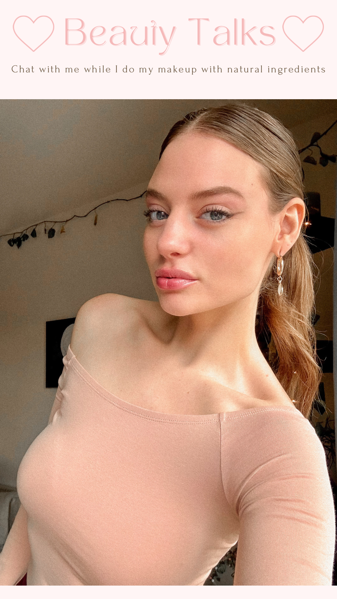 Natural beauty natural makeup entrepreneurs Caitlin Grey Beauty Talks Instagram Live Instagram Famous Natural Beauty gorgeous model Instagram model natural makeup cosmetics formulator model small business owner 